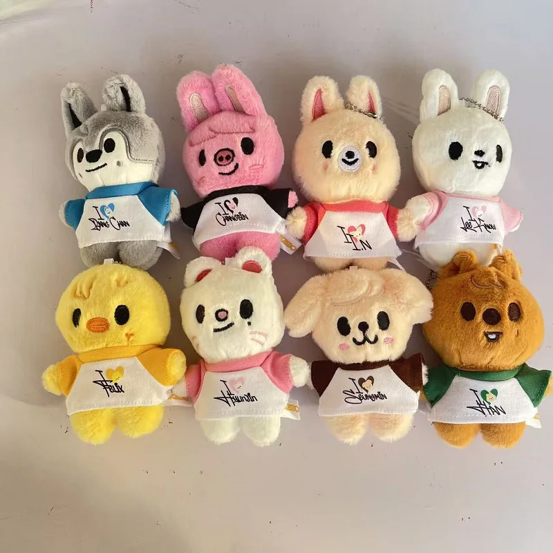 

Skzoo плюшевая игрушка Kawaii Stray Kids плюшевая мультяшная кукла-брелок волшебный школьный клоун украшение комнаты детский подарок