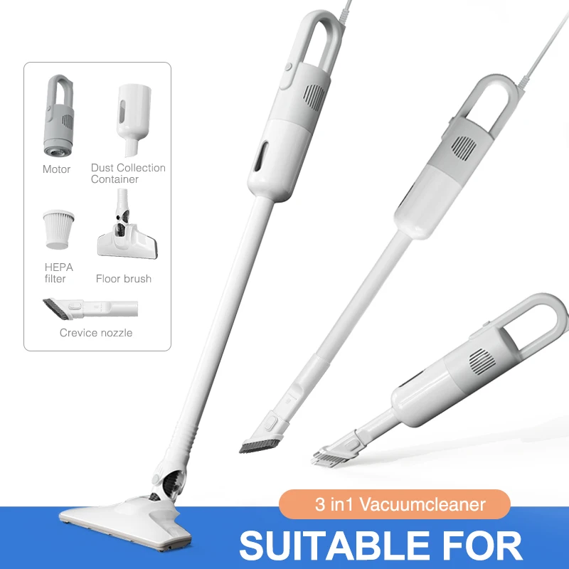 PBHPBH LF-29 400 Вт 15 кПа мощность всасывания Бытовые пылесосы, вакуумное ведро 1 л, ручной пылесос для дома, европейский