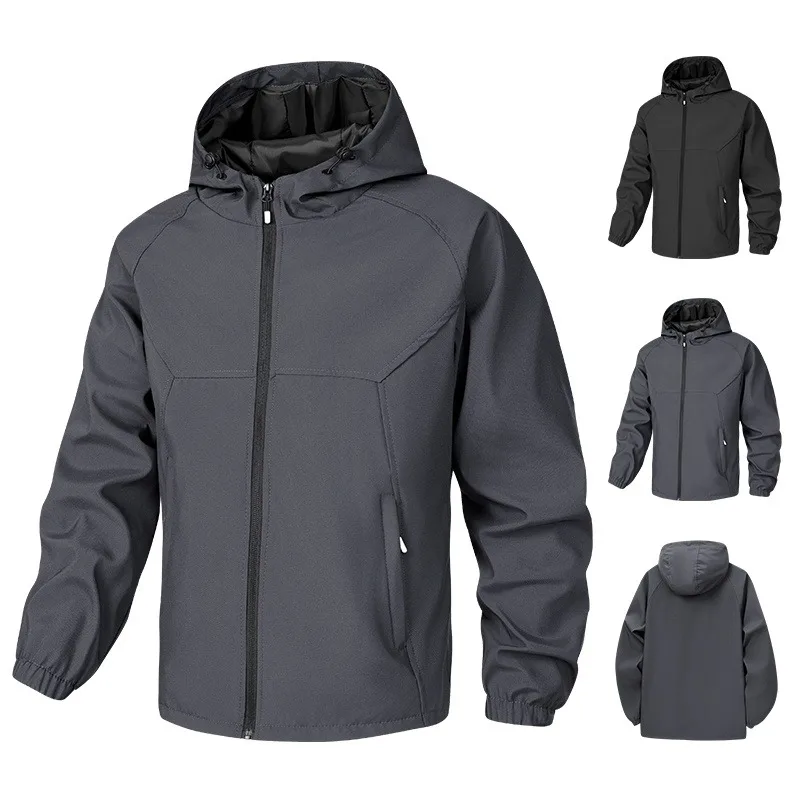 

Outdoor Technology Three Anti-fabric Jackets for Men Women Spring Autumn Fashion Hiking Mountain Climbing Coats Man Windbreaker