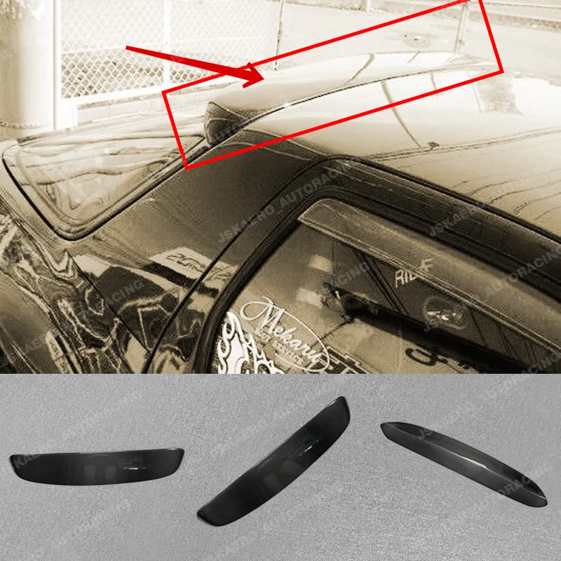 

For Mazda RX7 FC3S Carbon Fiber Rear window Roof Spoiler Boot Wing Diffuser Lip