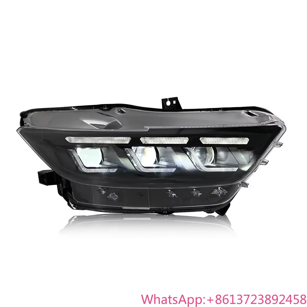 

Hot Selling Led Head Light LED Headlamp RGB for 2015-2017 Ford Mustang New Design Front Lights Lamp Car Accessories Headlights