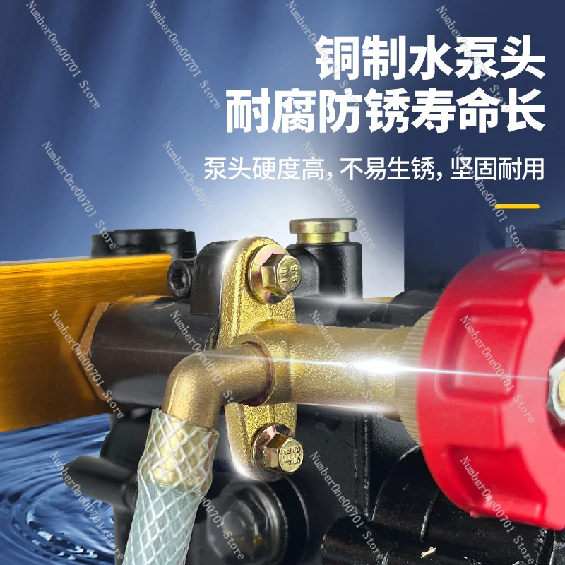 Portable Electric Hydraulic Test Pump DSY-25/60 Pure Copper Tamping Machine Water Pipe Test Press Double Cylinder Pressure Pump