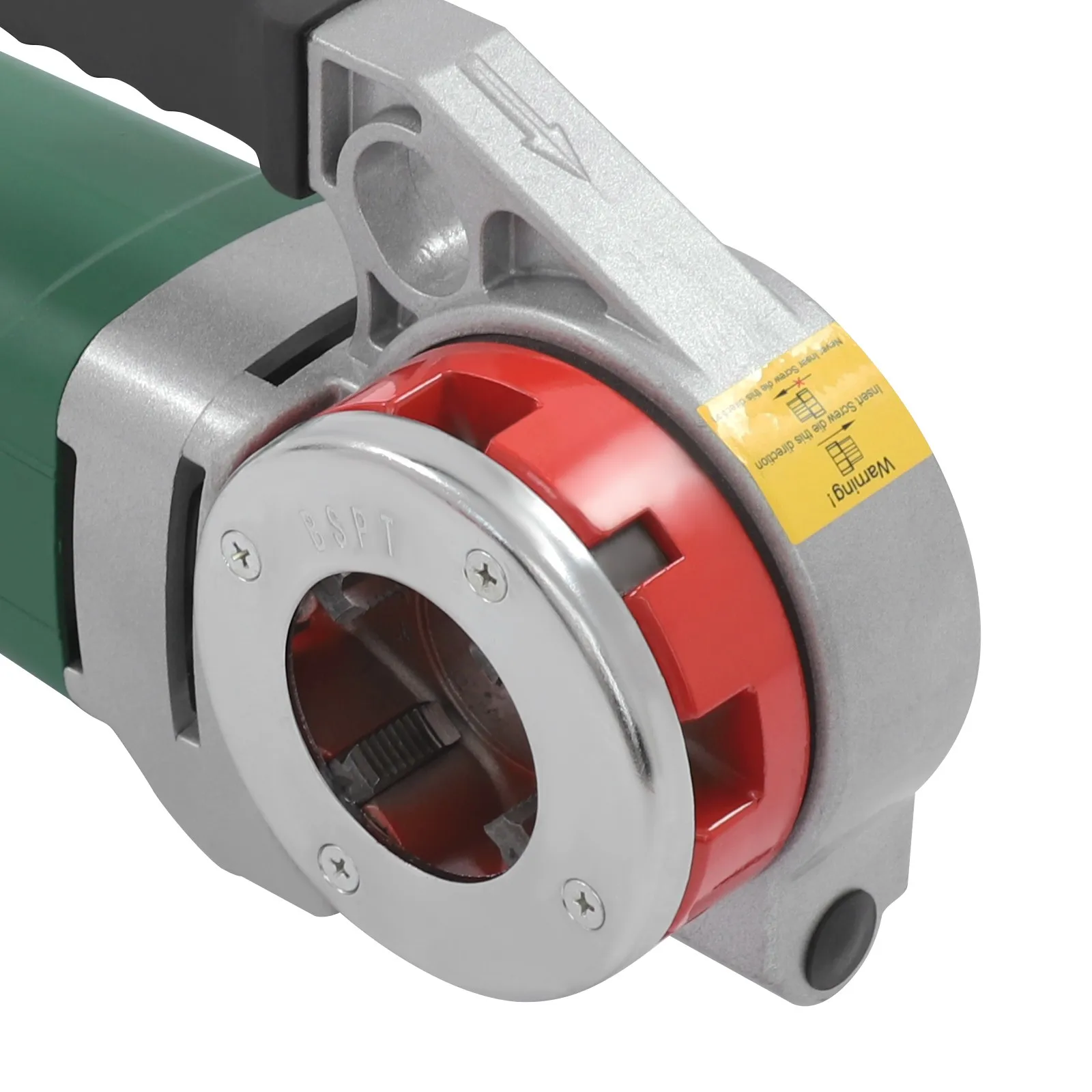 Image 6: Taraudeuse électrique robuste 2300W 26RPM pour la plomberie, le chauffage, les conduites électriques et les chantiers de construction