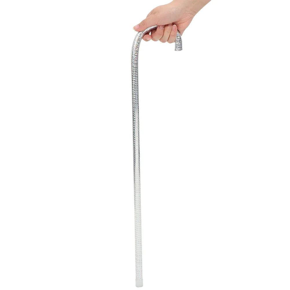 

2Pcs Jazz Dance Crutches Kids Cosplay Cane Prop Halloween Decor Supplies Party Costume Accessories PVC Material Durable