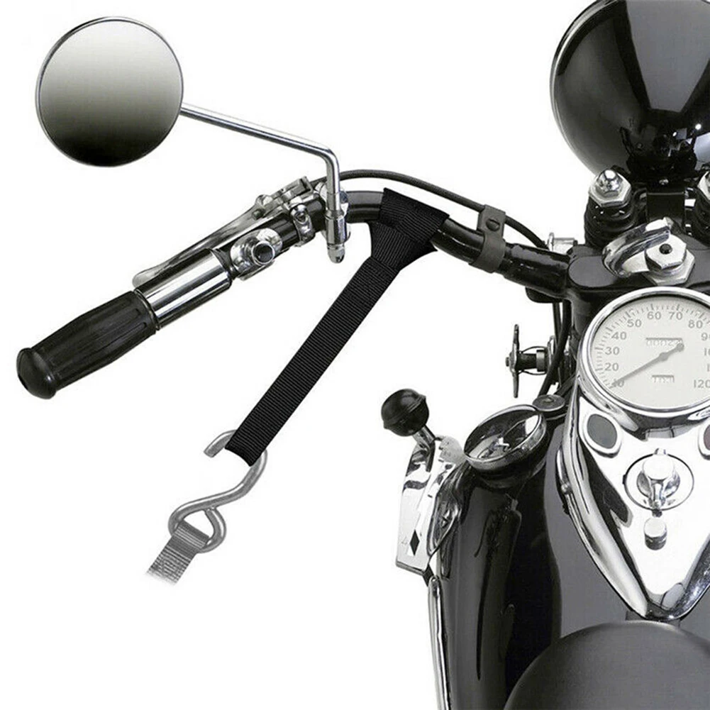 

Soft Loop Tie Down Straps Tie Down Straps 30.5x2.5x0.1cm 4pcs 600lb Black Nylon Soft Loops For Handlebars Forks