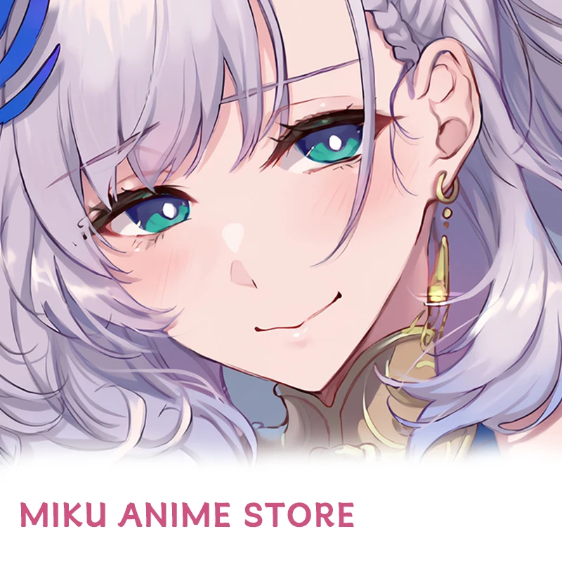 Dakimakura Cover Hololive Pavolia Reine Anime Double-Sided Print Pillowcase Life-Size Body Pillow