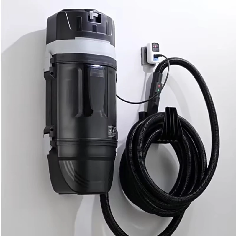 Electric Dry Industrial Wall-mounted Vacuum Cleaner with Remote Control for Car Cleaning