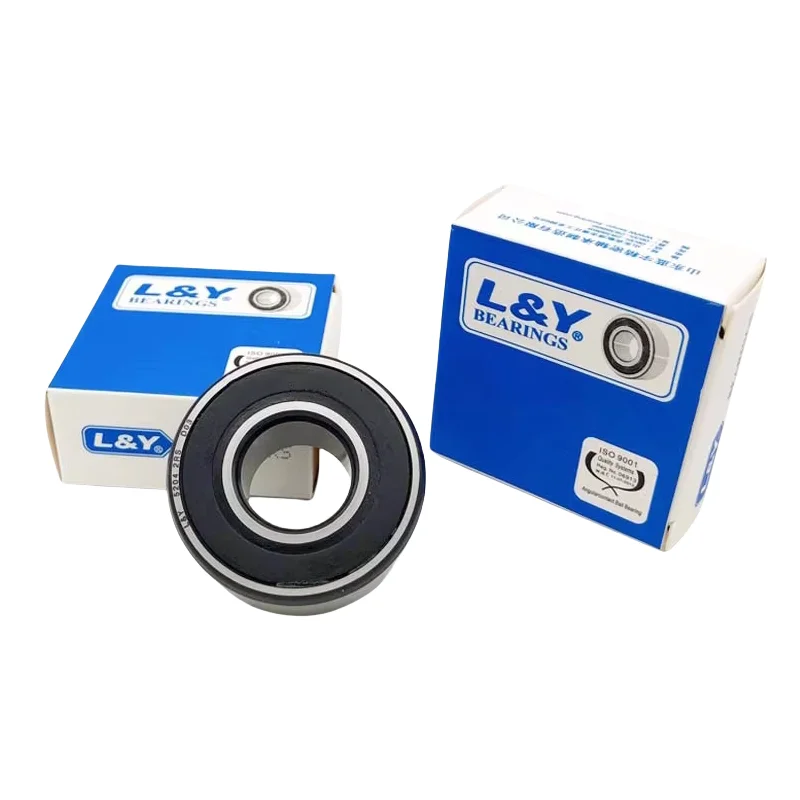 6pcs high speed bearing 3000 3001 3002 3003 3004 3005 3006 3007 3008 -2RS double row angular contact ball bearings