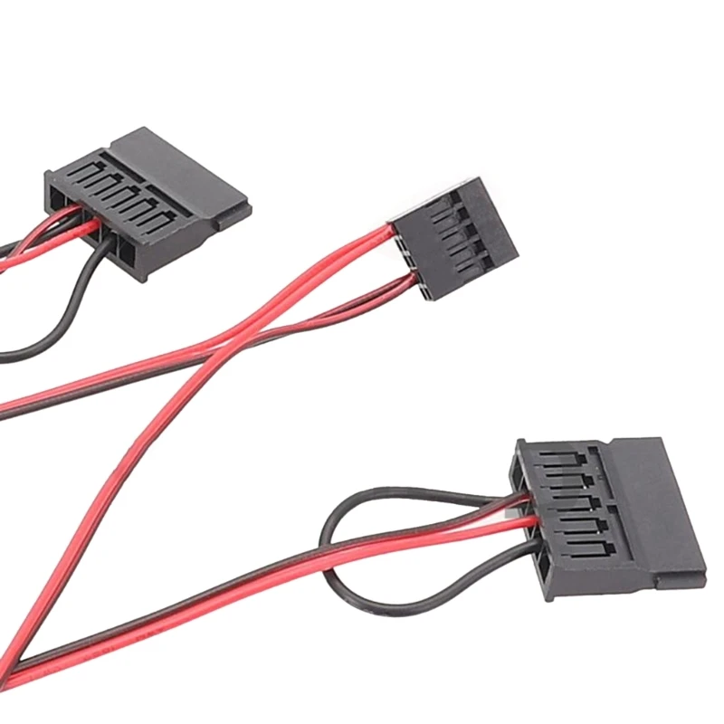 DN59 عالي الجودة PVC 239 USB إلى سلك الطاقة للوحات الأم Itx USB 9pin إلى 2.5 بوصة قطع غيار الكمبيوتر المحمول