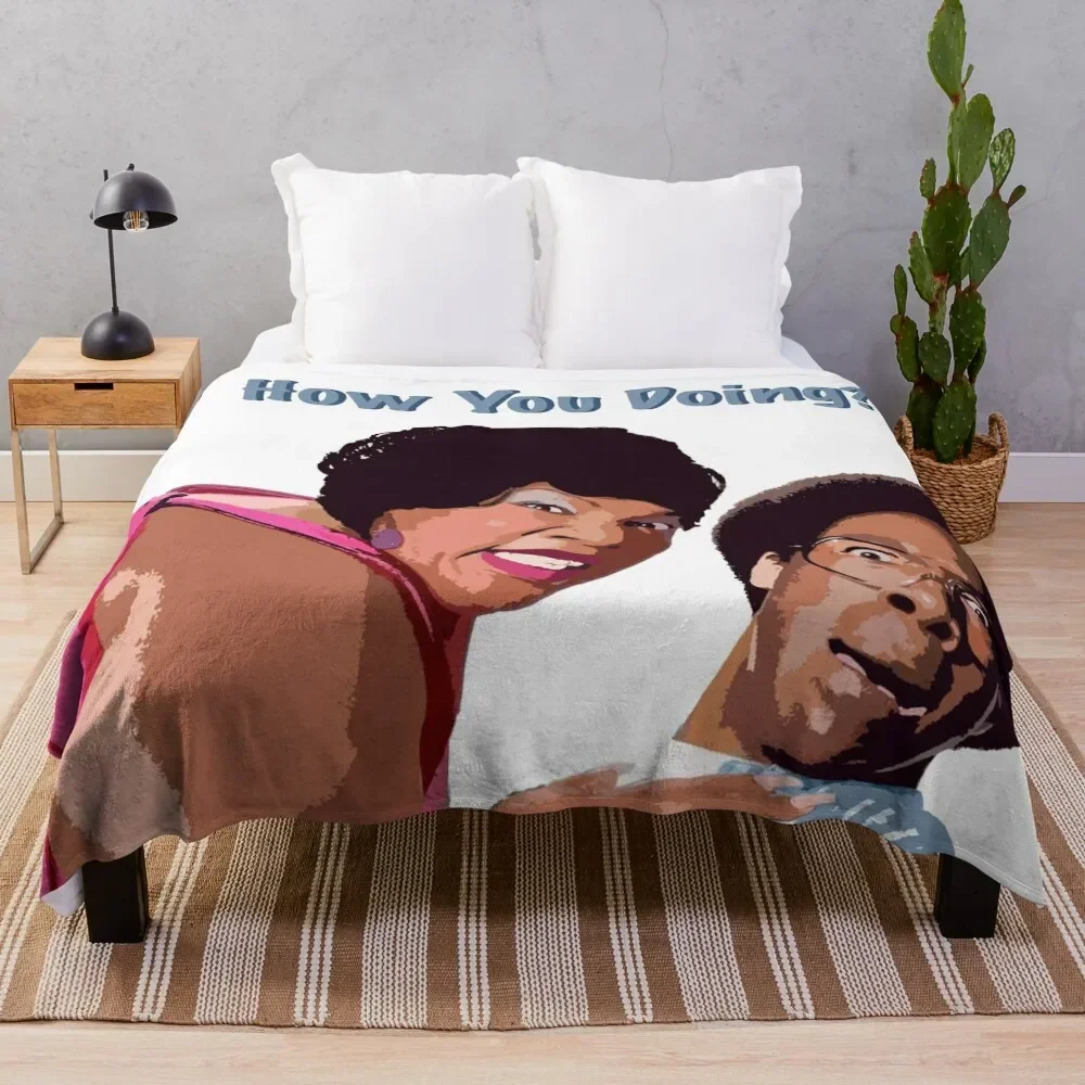 Norbit - HOW YOU DOING Throw Blanket Decorative Beds Luxury Blankets