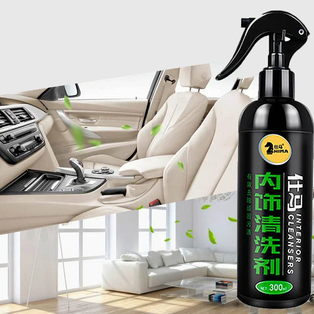 Car Interior Fabric Ceiling Cleaner Leather Seat Refurbishment Remove Odor Stains Foam Cleaner Interior Cleaning Disinfectant