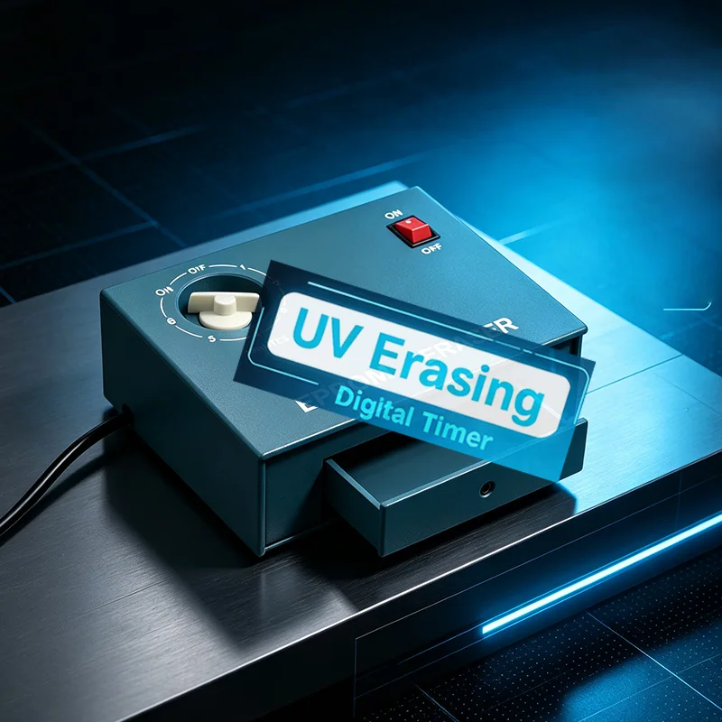 UV EPROM Chip Eraser With Timer, Ultraviolet Light Erase EPROM Memory Chips For Electronic Maintenance Repair Tool