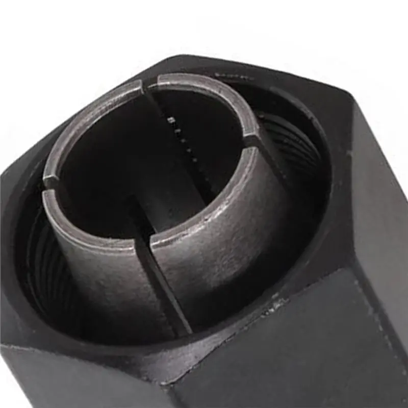 12mm High-Precision Router Chuck Collet & Nut Replacement Set 2pcs Metal Compatible with 2610906283 326286-03