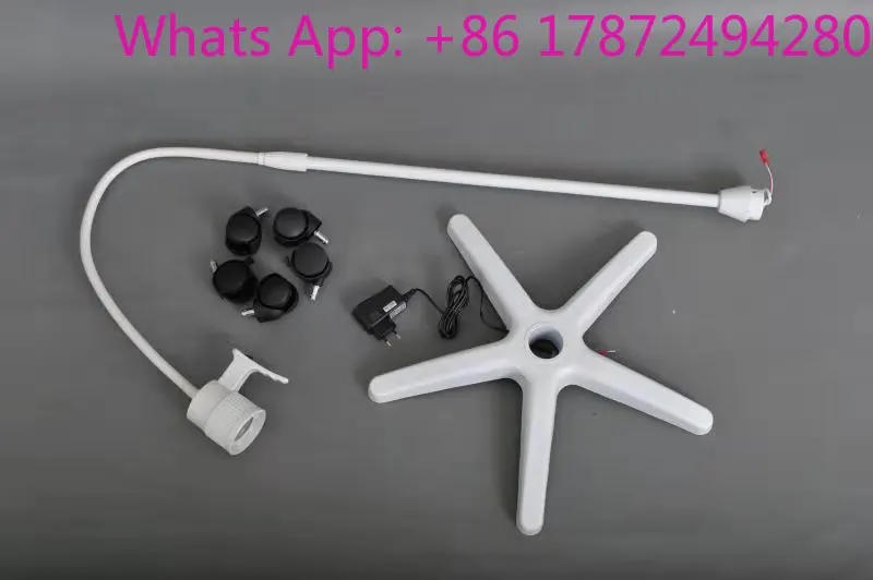 9W LED Floor Lamp Mobile Standing Medical Examination Lamp for Hospital Use