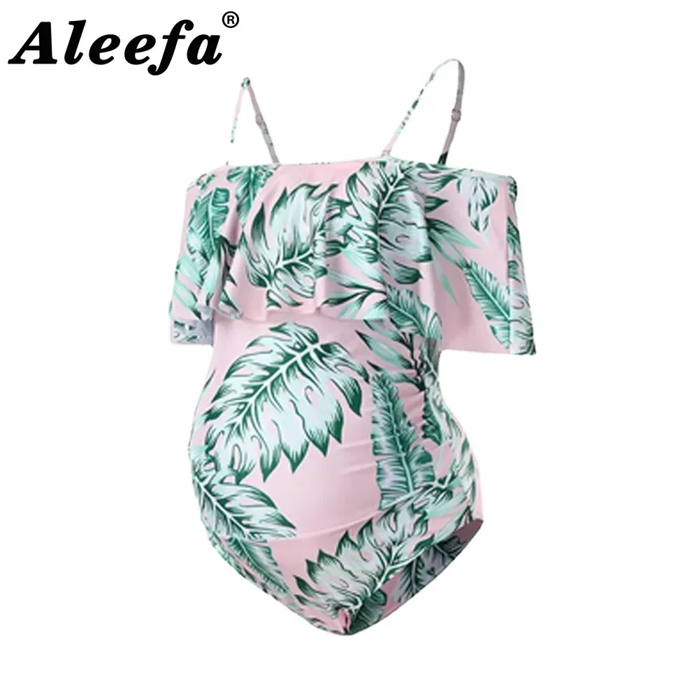 swimwear for pregnant women One Piece  Swimsuit Maternity Sexy  Plus Size maternity Swimwear  Women Pregnancy Dressp