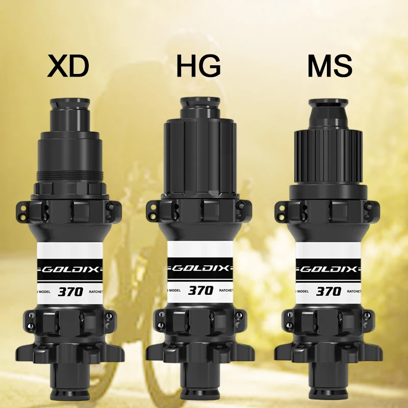 

NEW M370 Bicycle Hub 28H Sealed Bearing 6-bolt Disc Brake Straight Pull 28 Holes Ratchet 36T BOOST Mountain Hub for HG XD MS