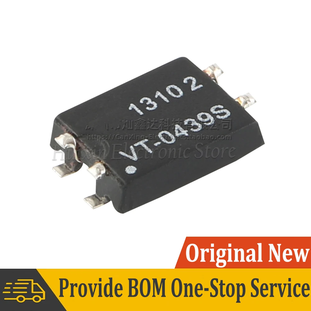 5pcs VT-0439S SMD PLC Transformer Isolated Pulse Signal Turns Ratio 1:1 120uH 500VAC Isolator