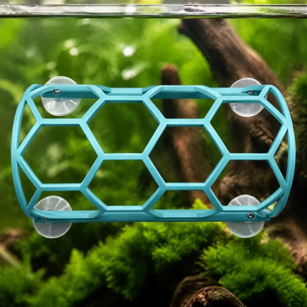 Breathable Cave Honeycomb Climbing Shelf with Suction Cups Snake Tunnel Hide Platform Terrarium Wall Decor for Ball Python