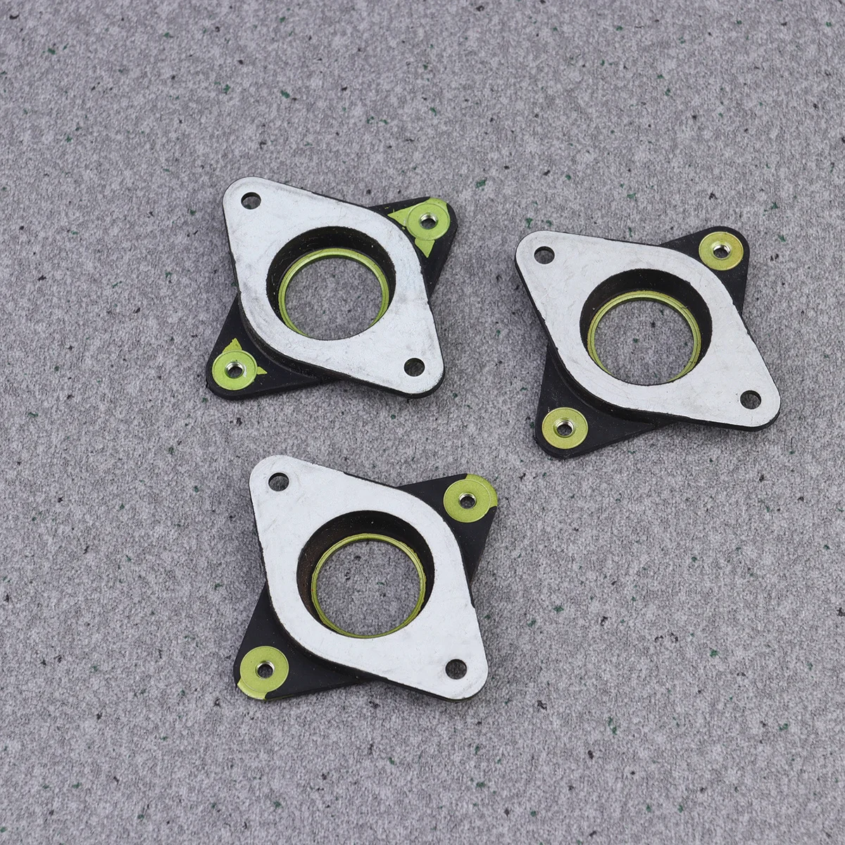 

3Pcs Vibration Damper Stepper Motor Shock Absorber Noise Reducer Motor Vibration Damper for 3D Printer Black Silver