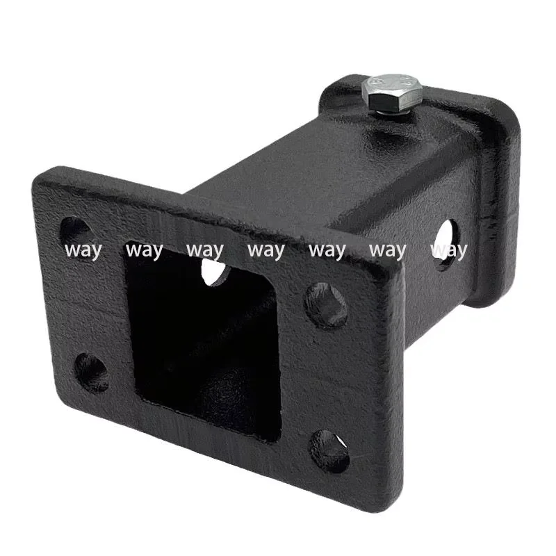 

2 Inch Bolt-On Tow Bar Hitch Receiver Tube Adapter For Trailers Campers RV & Caravans-Vehicle Tools