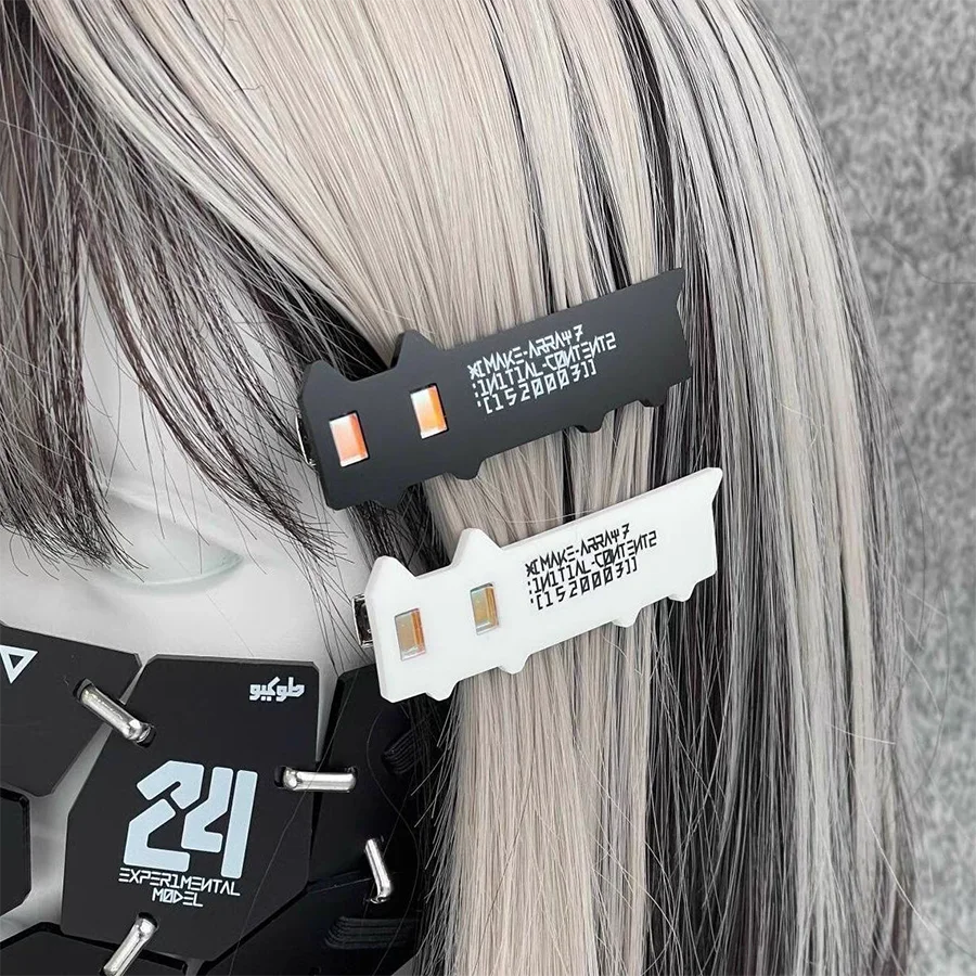 قطعتان من مشابك الشعر الجانبية على شكل دبوس شعر على شكل قطة لطيفة للنساء والفتيات #2