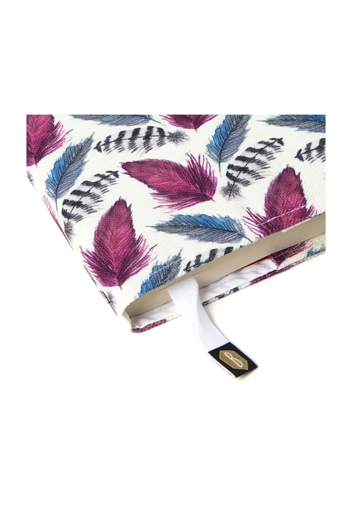 Book Cover,Colorful Feathers, Book Protector, Polyester,Easy To Clean Fabric, Special Design, New Trend, You Can Also Gift.