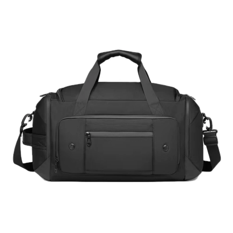 Waterproof Men's Handbag with Anti-theft Lock Large-capacityTravel Shoulder Messenger Bag Dry-wet Separation Fitness Bags