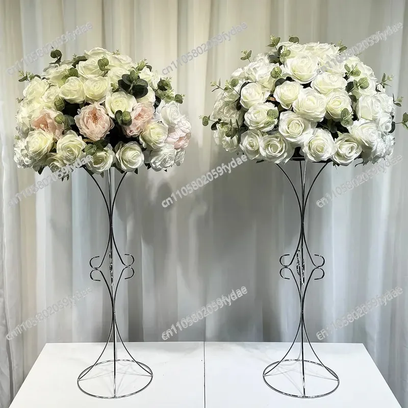 Flower Ball Wedding Stage Layout Simulation Flower Dining Table Living Room Exhibition Hall Decoration Flower Ball