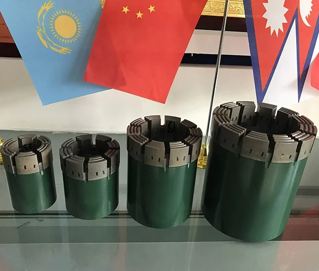 Geological Mining Diamond Core Drill Bit for Hard Rock AQ, BQ, NQ, HQ, PQ Bits