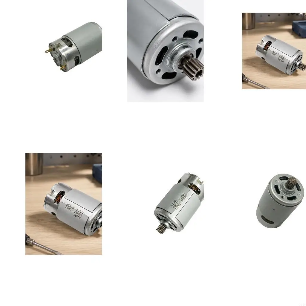 G92C RS550 21V Motor With 14-Tooth Output Gear for Electric Sawer Tool Repair Tasks
