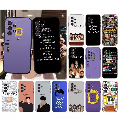 Phone Case for Samsung Galaxy A73 A13 A22 A32 A71 A33 A52 A53 A72 A73 A51 A31 A23 A34 A54 A52 A53S Friends TV Show Funda