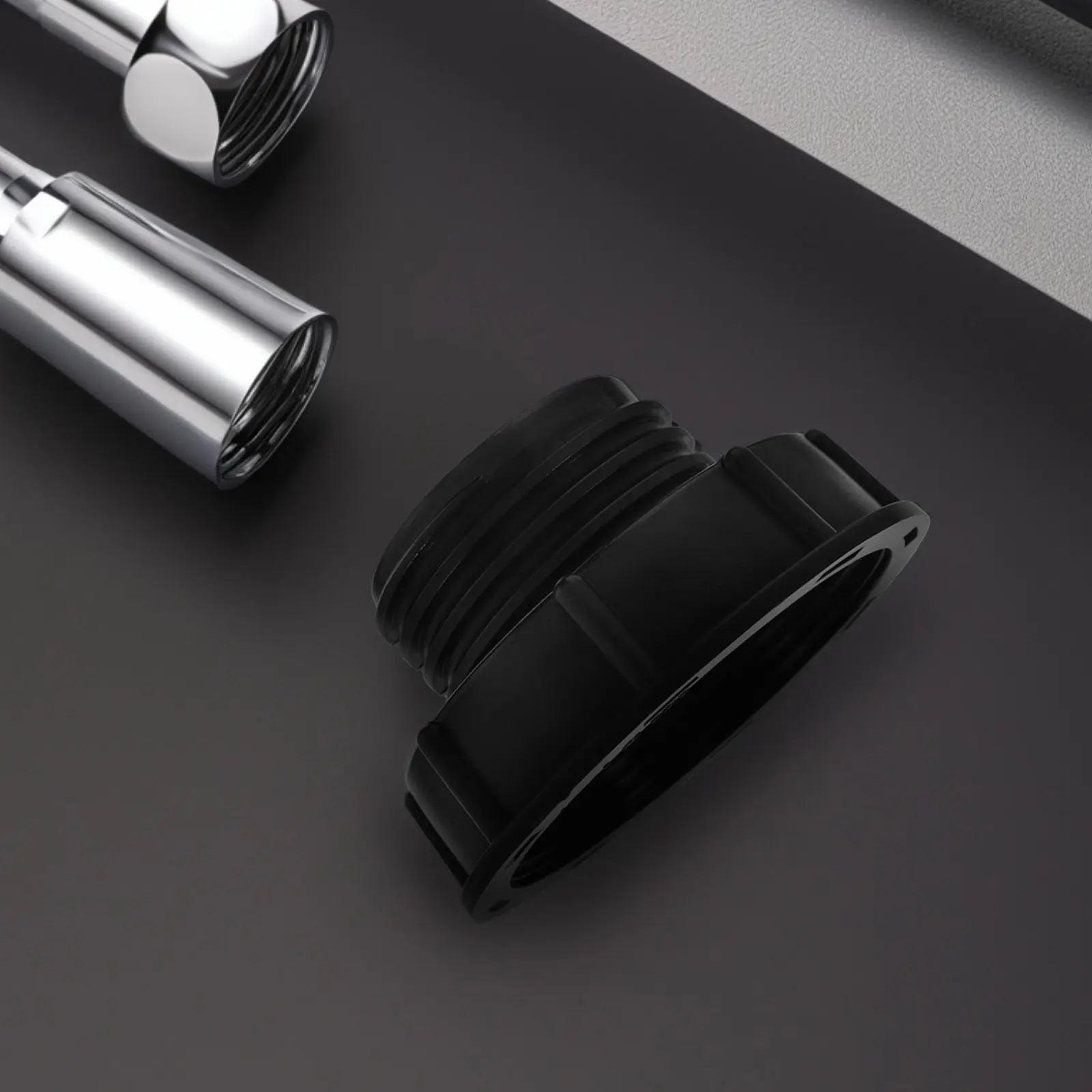 IBC Tote Adapter Black Thread Reducer Valve for Garden Hose & Water Tank Connection