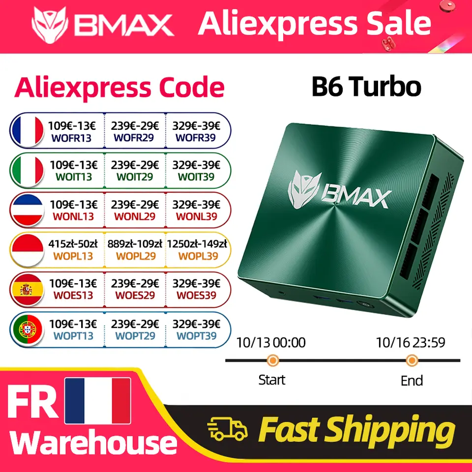 NUEVO BMAX B6 MINI PC 2026