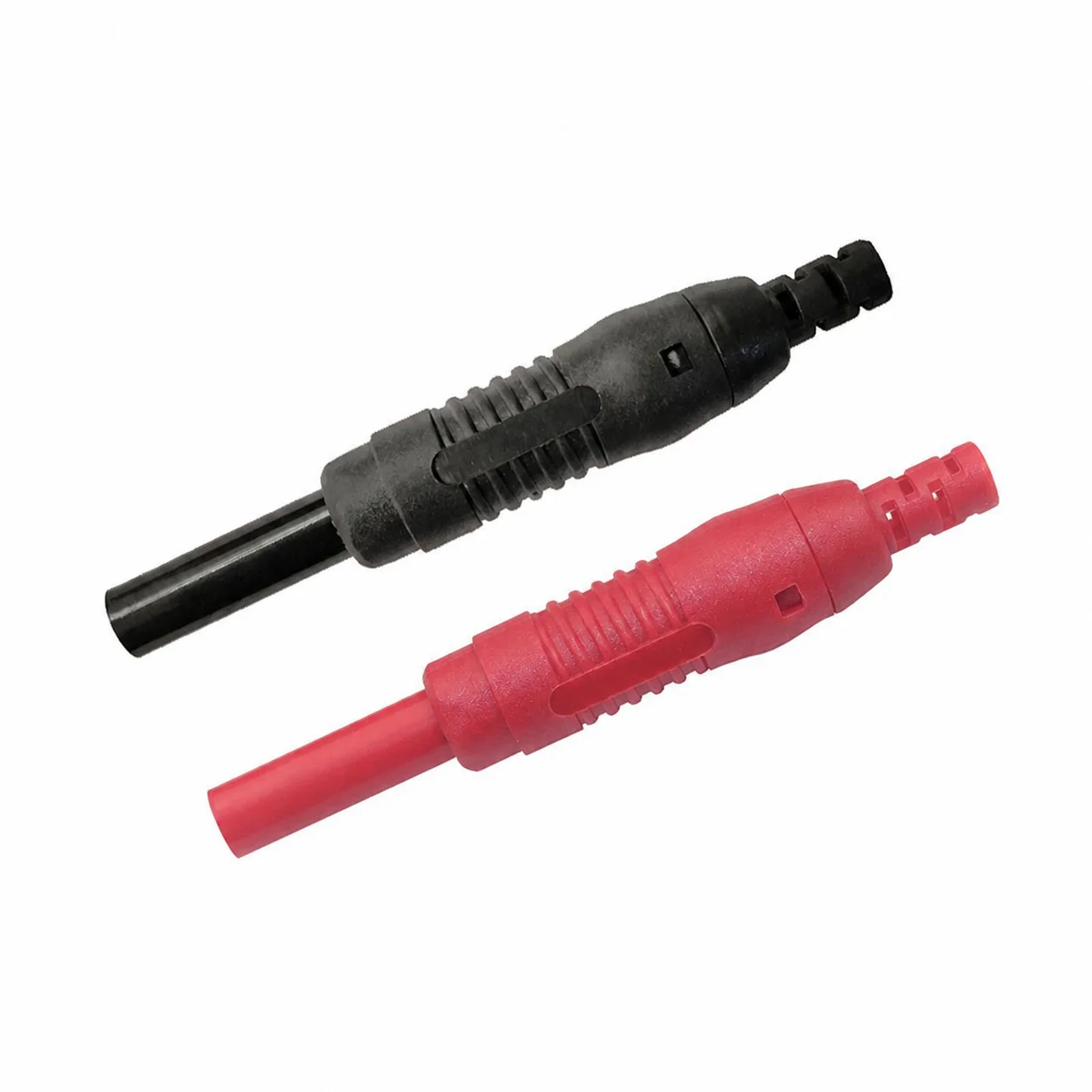 BP454 Nickel Plated 4mm retractable In Line Banana Plug Solder type