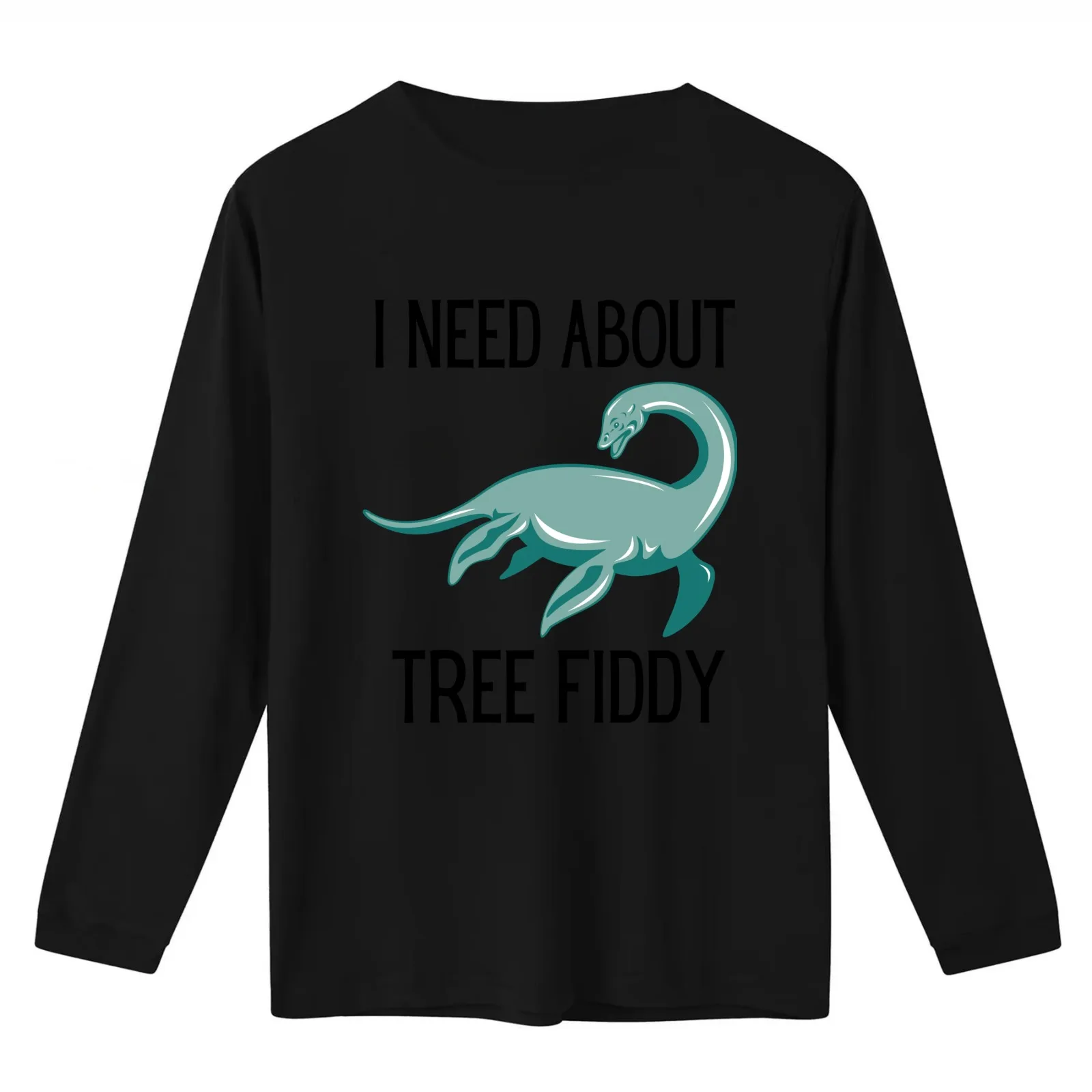 I NEED ABOUT TREE FIDDY T-Shirt Summer Casual Cotton Tee Oversized Streetwear Tops Vintage Graphic Print Unisex Men Women