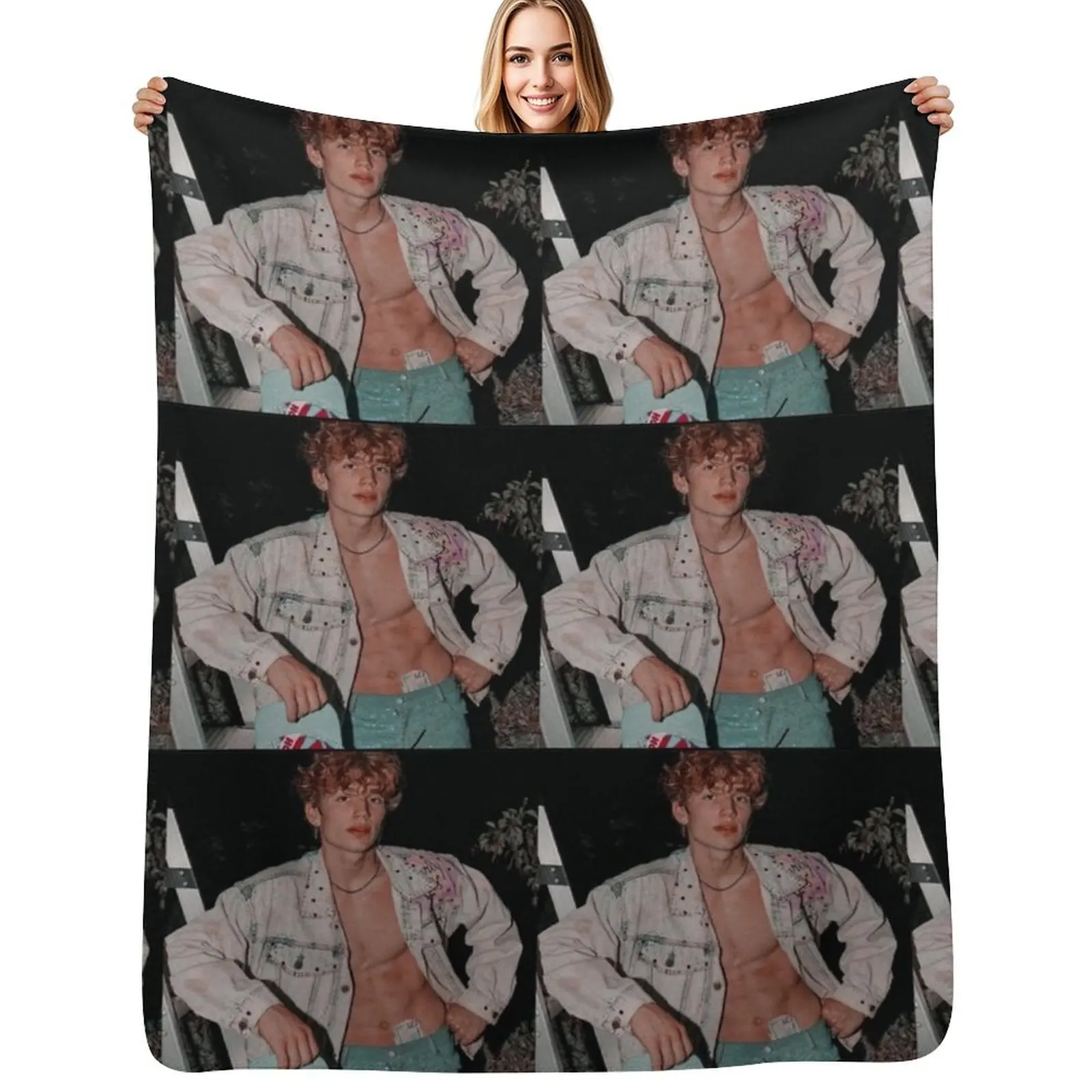 Vincent Throw Blanket Warm Throw Blanket Gift for Anniversary