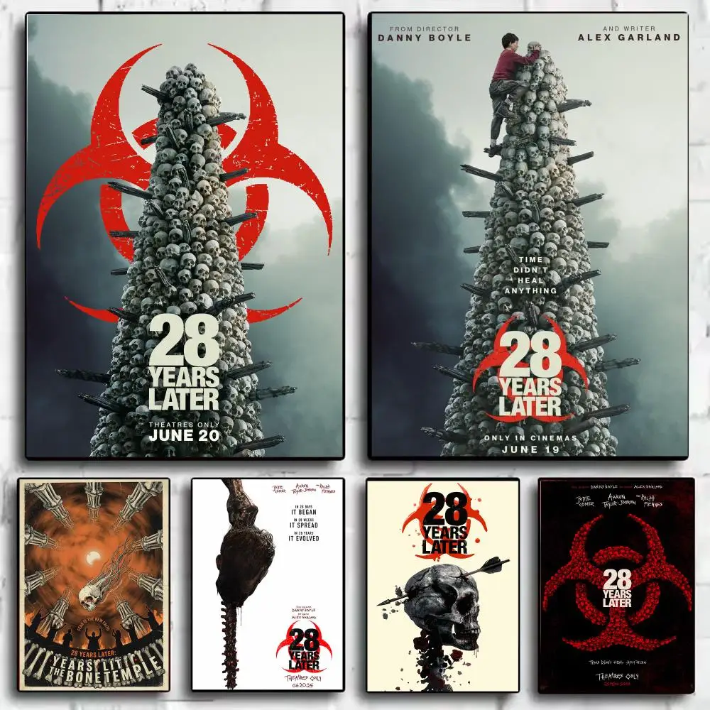 Classic Movie 28 Years Later Poster Wall Art Prints for Bedroom Living Room Office Home Decoration Hanging Artwork Gift