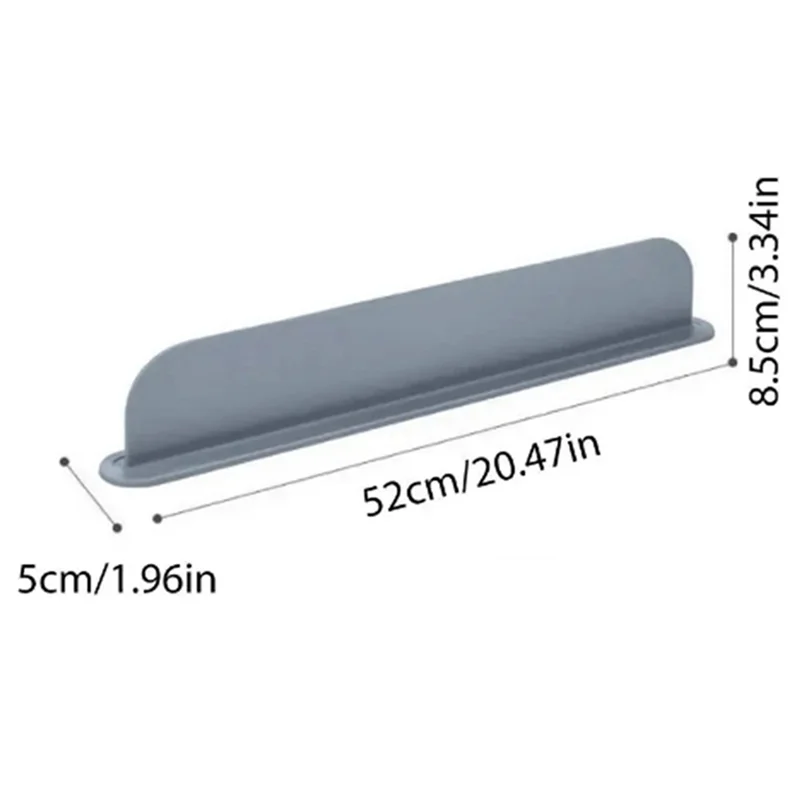 ABHB-2X Reusable Sink Splash Guard Silicone Countertop Water Baffle Prevent Water Splashing Out Board Bathroom Kitchen Tool