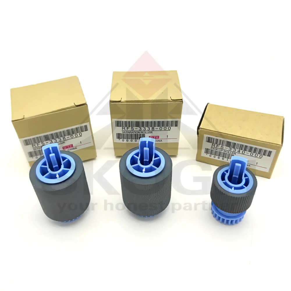 

5Sets Tray 2 & 3 Pickup Roller For HP 9050 9040 9000 5550 M806 M830 Feed Separation Roller RF5-3338-000 RF5-3340-000
