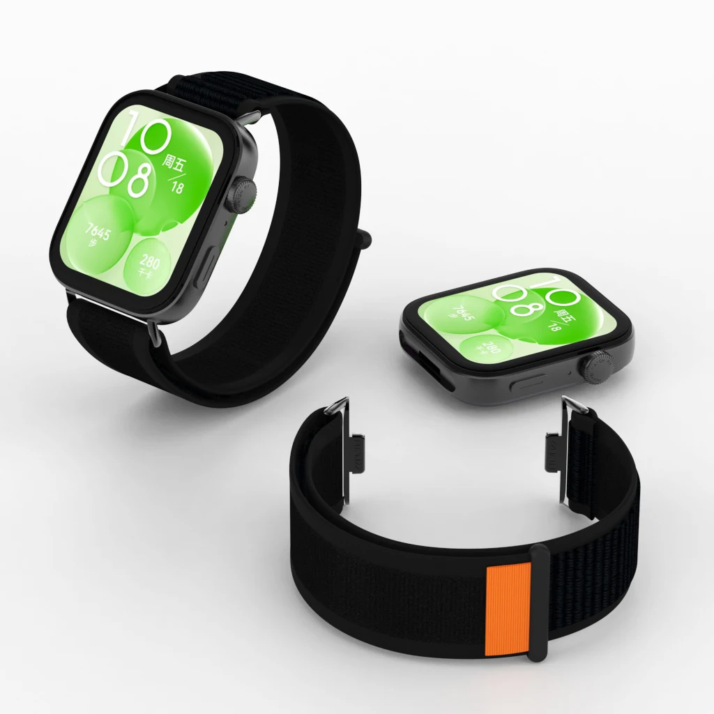 Green Nylon strap watchband For Huawei Watch FIT3 Smartwatch strap FOR huawei fit3