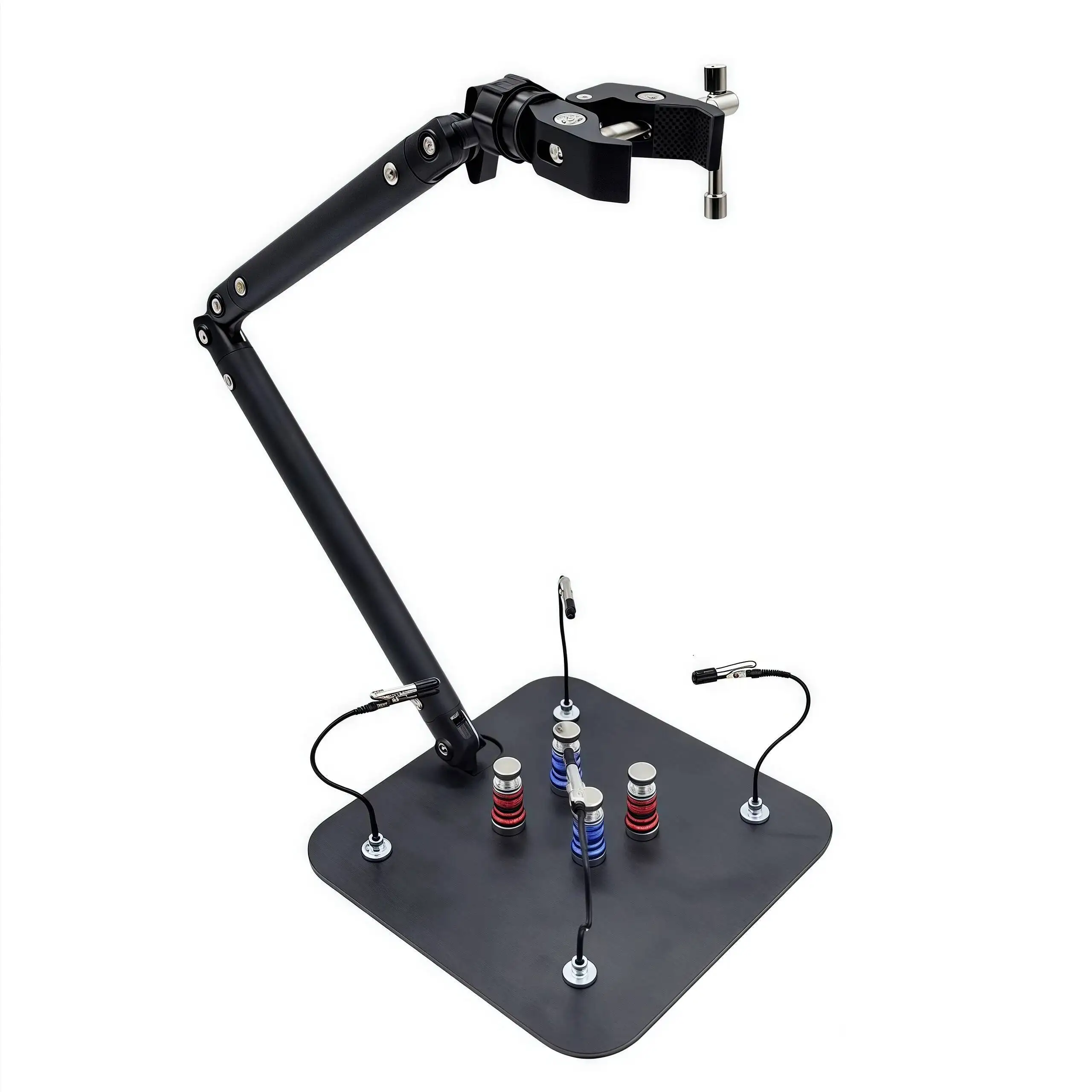 Cantilever Bracket Welding Rework Station Magnetic PCB Holder With Heat Gun Bracket Flexible Clip Third Hand Tool Set Stable Fix