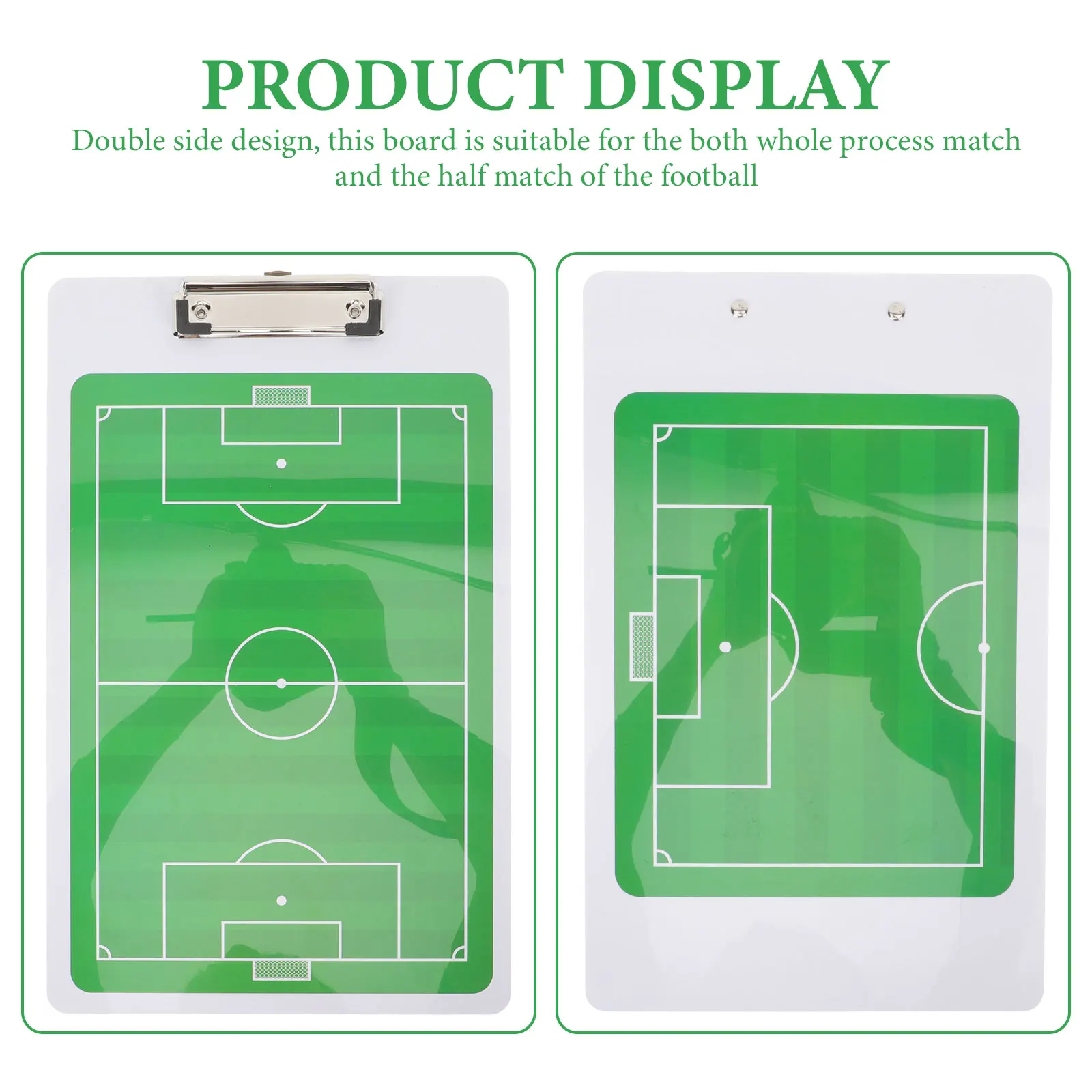 

Football Board Whiteboard Soccer Match Competition Strategy Writing Equipment for Training Pads