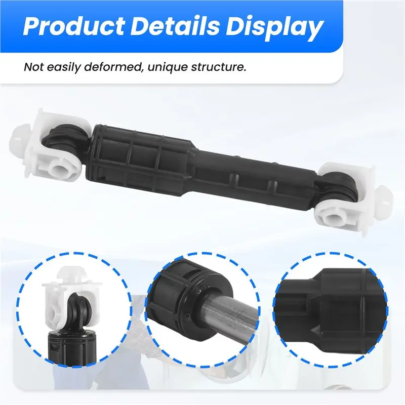 A84X-W10822553 8182812 Washer Shock Absorber 4-Pack For Whirlpool Maytag Amana Kenmore Kitchenaid Washer