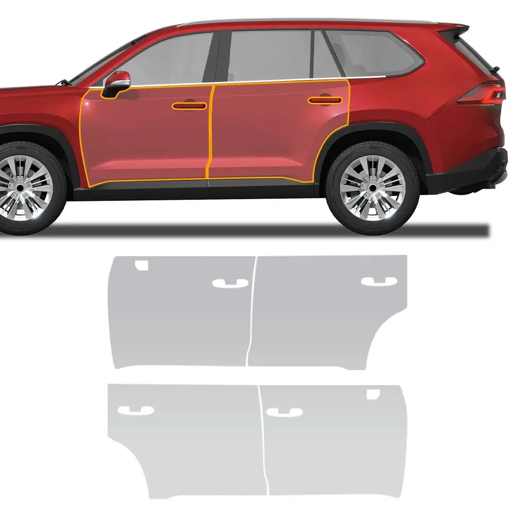 

8.5Mil Pre-cut PPF For Toyota Grand Highlander 2024 2025 TPU Clear Paint Protection Film Scratch-Resistant Exterior Accessories