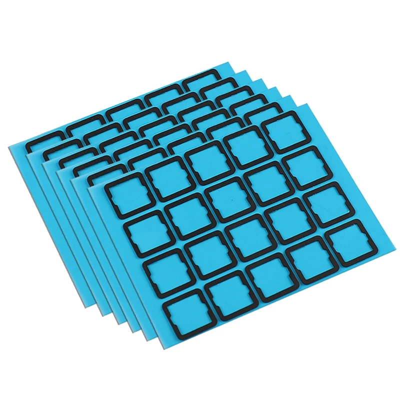 120pcs IXPE EVA Pad For Hot Swappable Mechanical Keyboard Reduce Noise DIY Keyboard Kits Mute Foam Pads