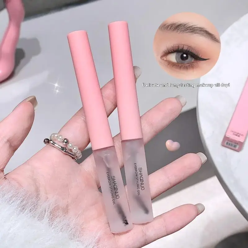 Gel transparente resistente al agua, crema de estilismo para cejas, fijación duradera, potenciadores de cejas, maquillaje líquido transparente, capa sellada para cejas, cosmético