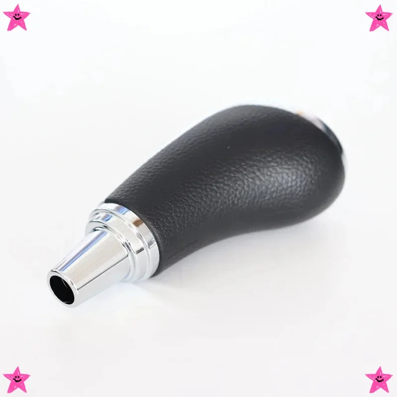 Leather Wrapped Automatic Gear Shift Knob Handball Fit Toyota Gear Lever Ball Head Upgrade