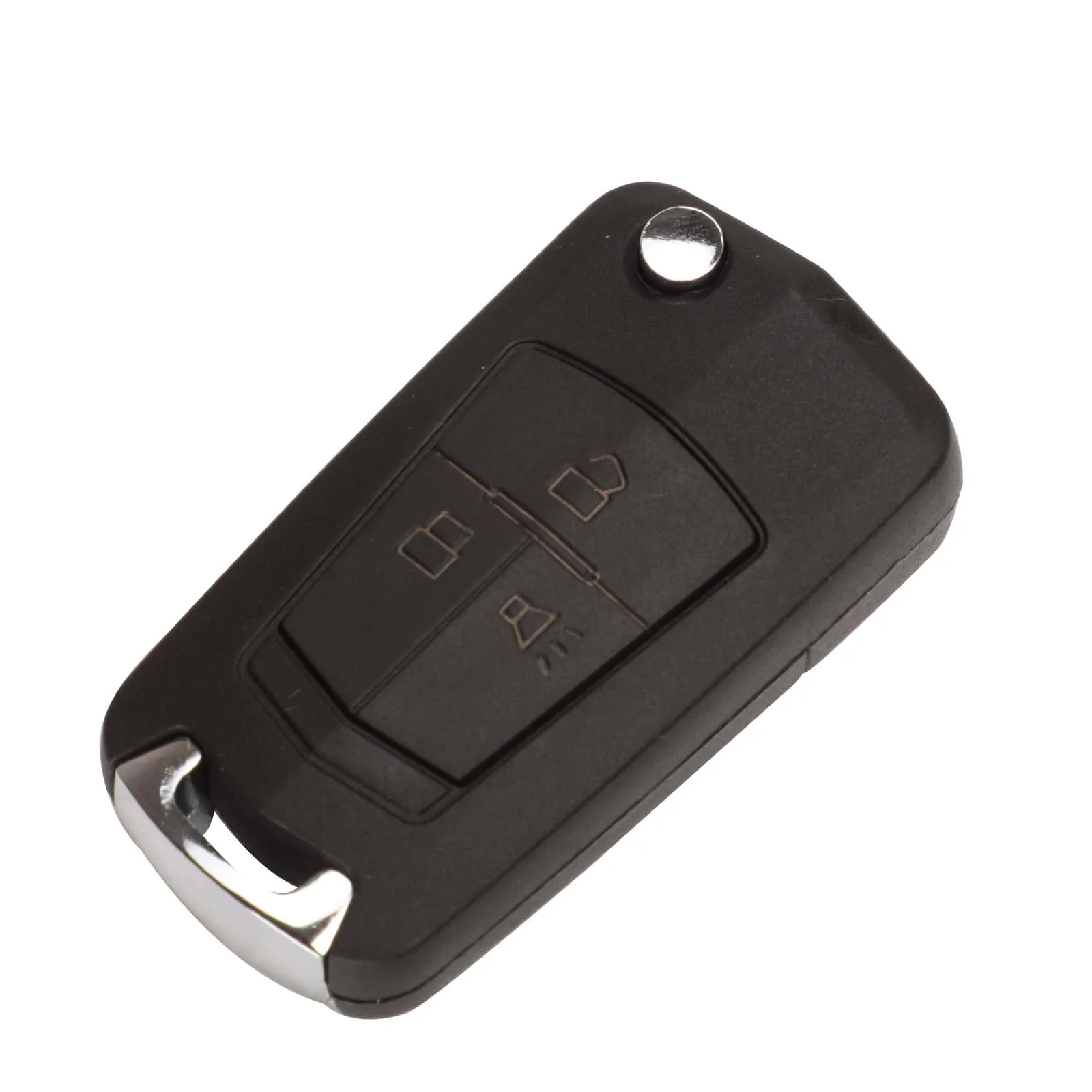 Jingyuqin 3 Buttons Modified Remote Car Key Shell Case for Chevrolet Lacetti/Optra/Nubira Vehicle Pocket Alarm 2005-2009