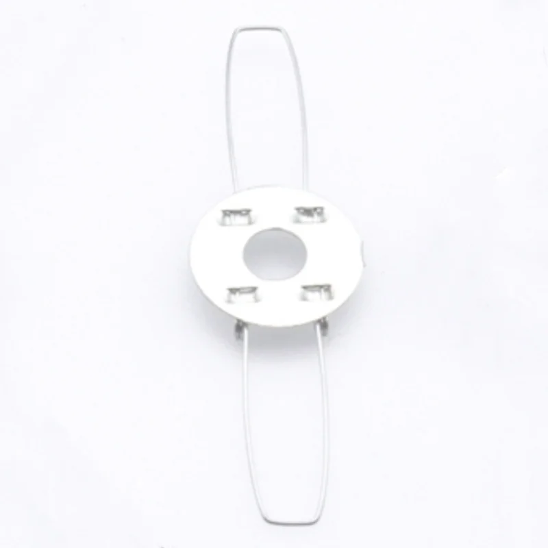 Chandelier Iron Spring Bracket Lamp Holder Glass Cloth Cover 3 forks Lampshade Bracket for Led Pendant Light Downlight Brackets