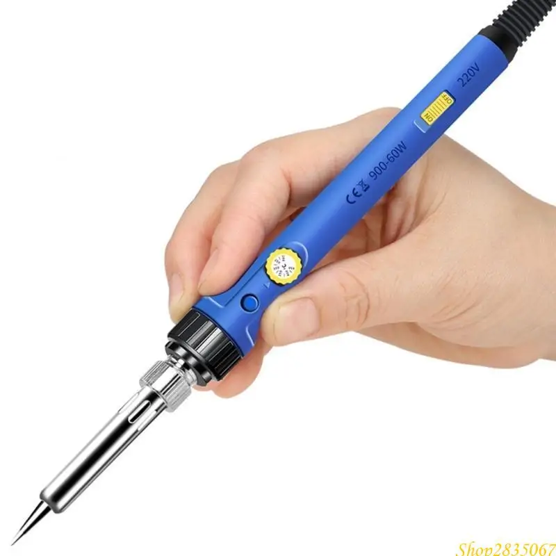 مجموعات لحام الحديد 60 واط المتقدمة لحام الحديد بنادق 110 فولت أدوات اللحام التحكم في درجة الحرارة 200-480 درجة مئوية 831F #5